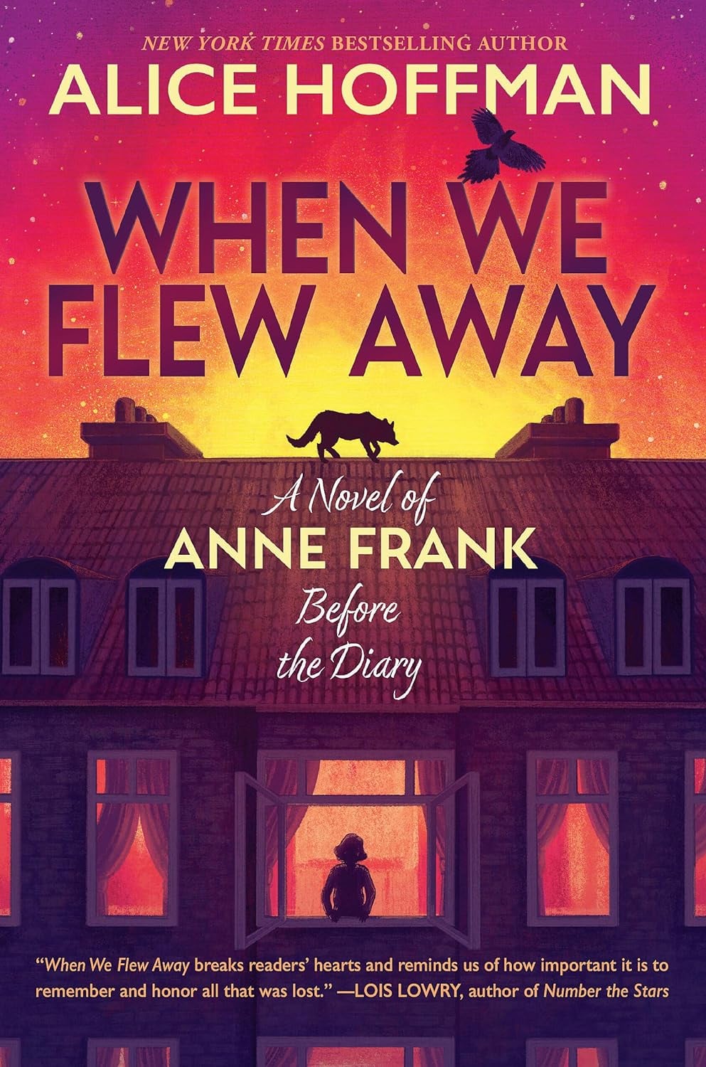 When We Flew Away: A Novel of Anne Frank Before the Diary - Cover