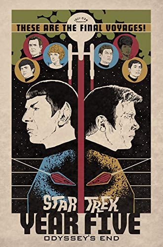 Star Trek: Year Five, Book 1: Odyssey's End - Cover
