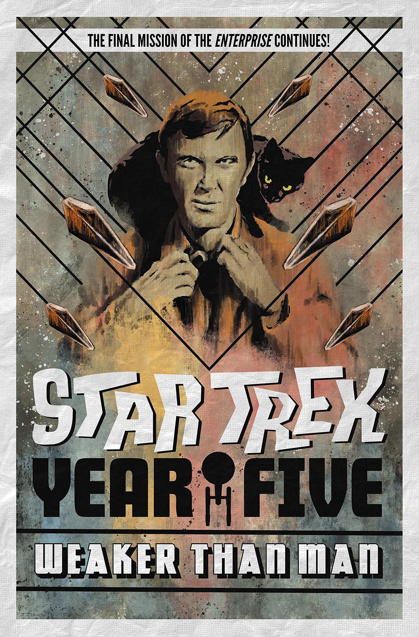 Star Trek: Year Five, Book 3: Weaker than Man - Cover