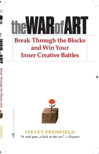The War of Art Break Through the Blocks and Win Your Inner Creative Battles - Cover