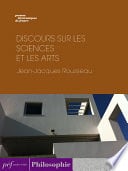 Discours sur les sciences et les arts - Cover