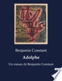 Adolphe - Cover