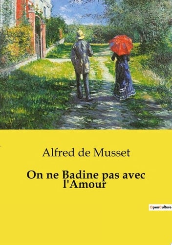 On ne Badine pas avec l'Amour - Cover