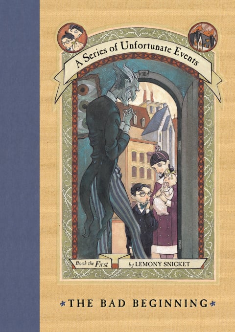 A Series of Unfortunate Events #1: The Bad Beginning - Cover
