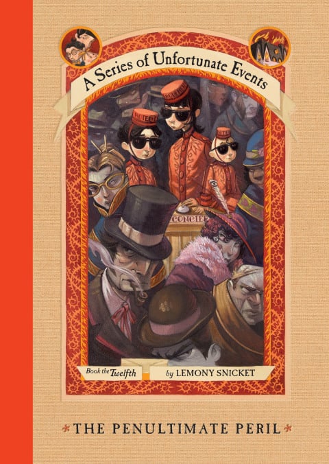 A Series of Unfortunate Events #12: The Penultimate Peril - Cover