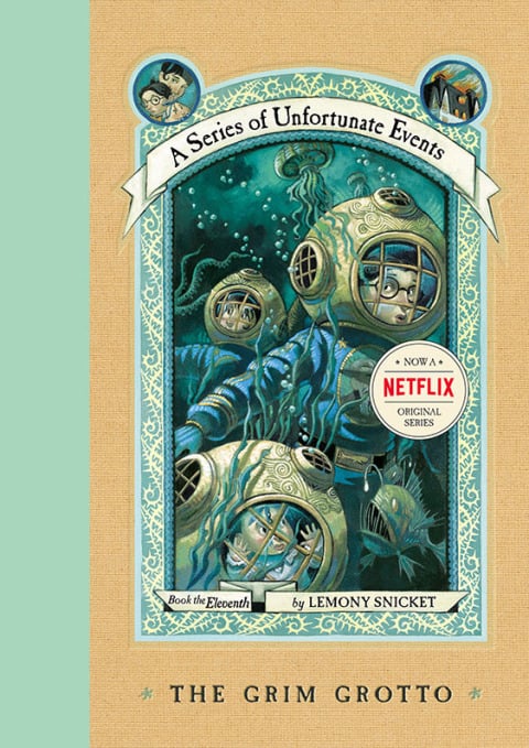 A Series of Unfortunate Events #11: The Grim Grotto - Cover