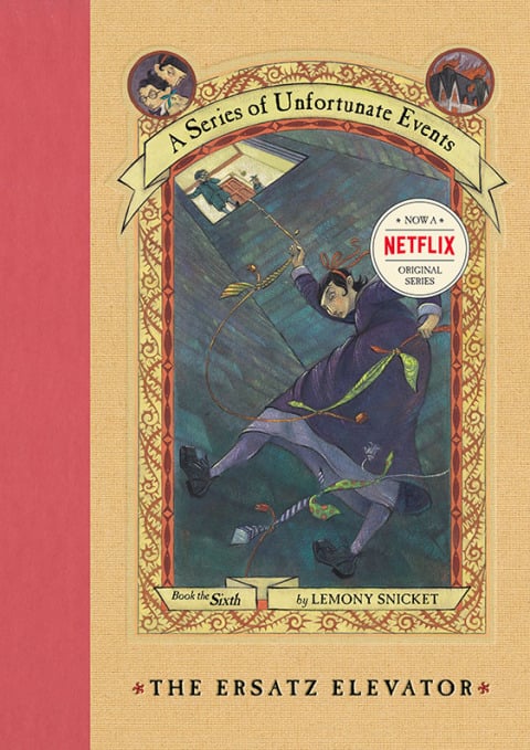 A Series of Unfortunate Events #6: The Ersatz Elevator - Cover