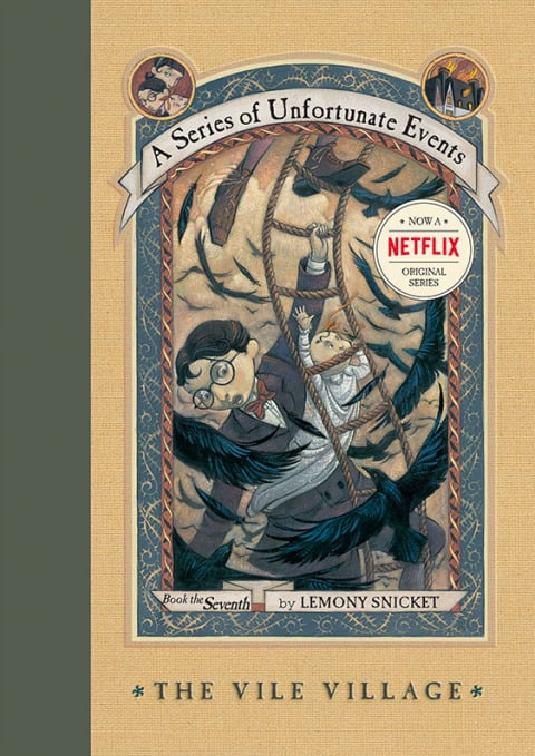 A Series of Unfortunate Events #7: The Vile Village - Cover