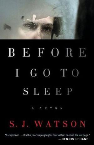 Before I Go to Sleep: A Novel - Cover
