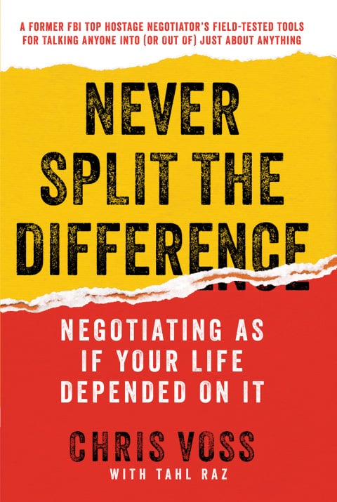 Never Split the Difference - Cover