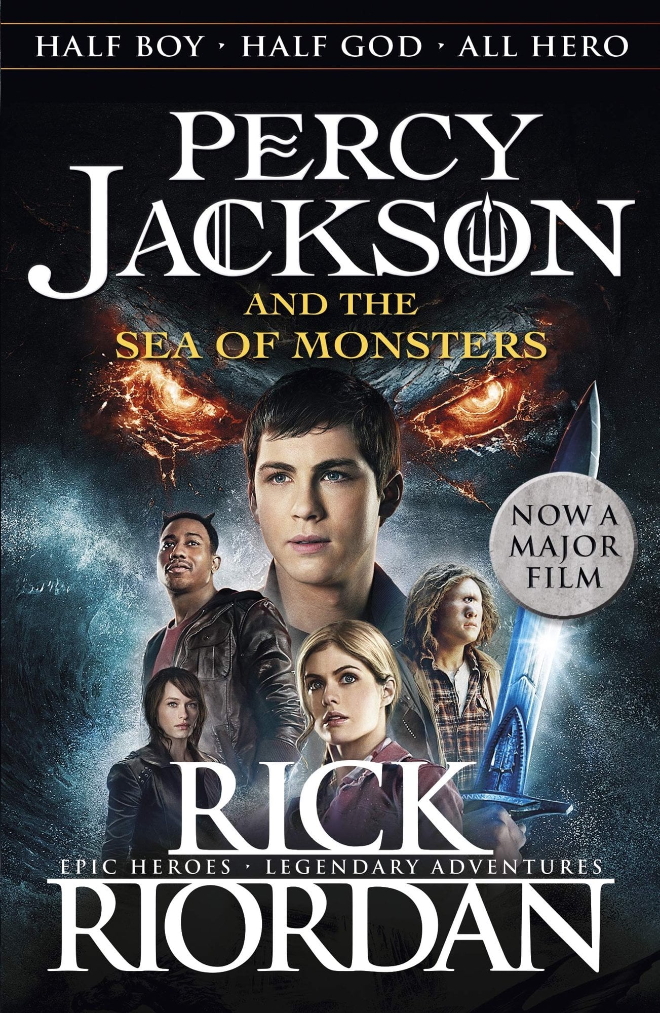 Percy Jackson and the Sea of Monsters - Cover