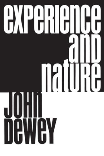 Experience and Nature - Cover