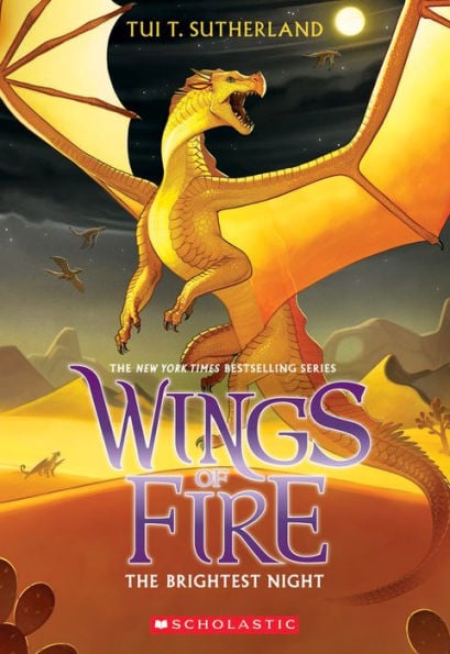 The Brightest Night (Wings of Fire Series #5) - Cover