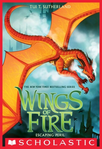 Escaping Peril (Wings of Fire Series #8) - Cover