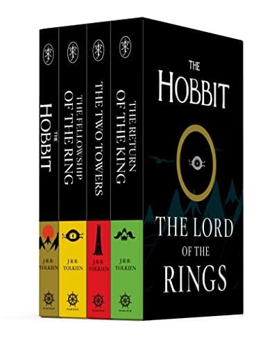 The Hobbit and The Lord of the Rings Boxed Set: The Hobbit / The Fellowship of the Ring / The Two Towers / The Return of the King - Cover