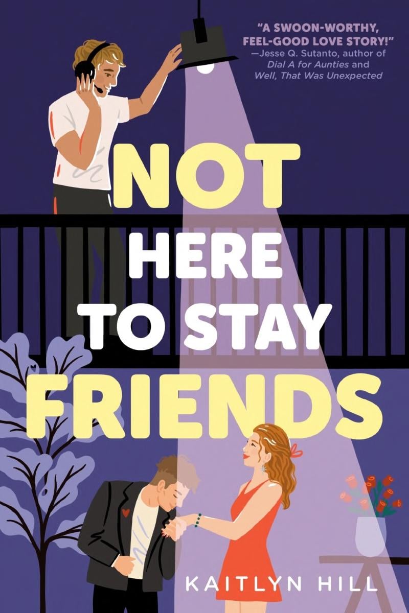 Not Here to Stay Friends - Cover
