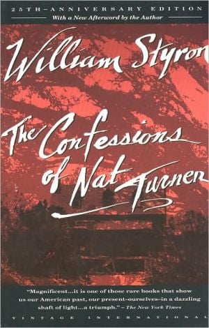 The Confessions of Nat Turner - Cover