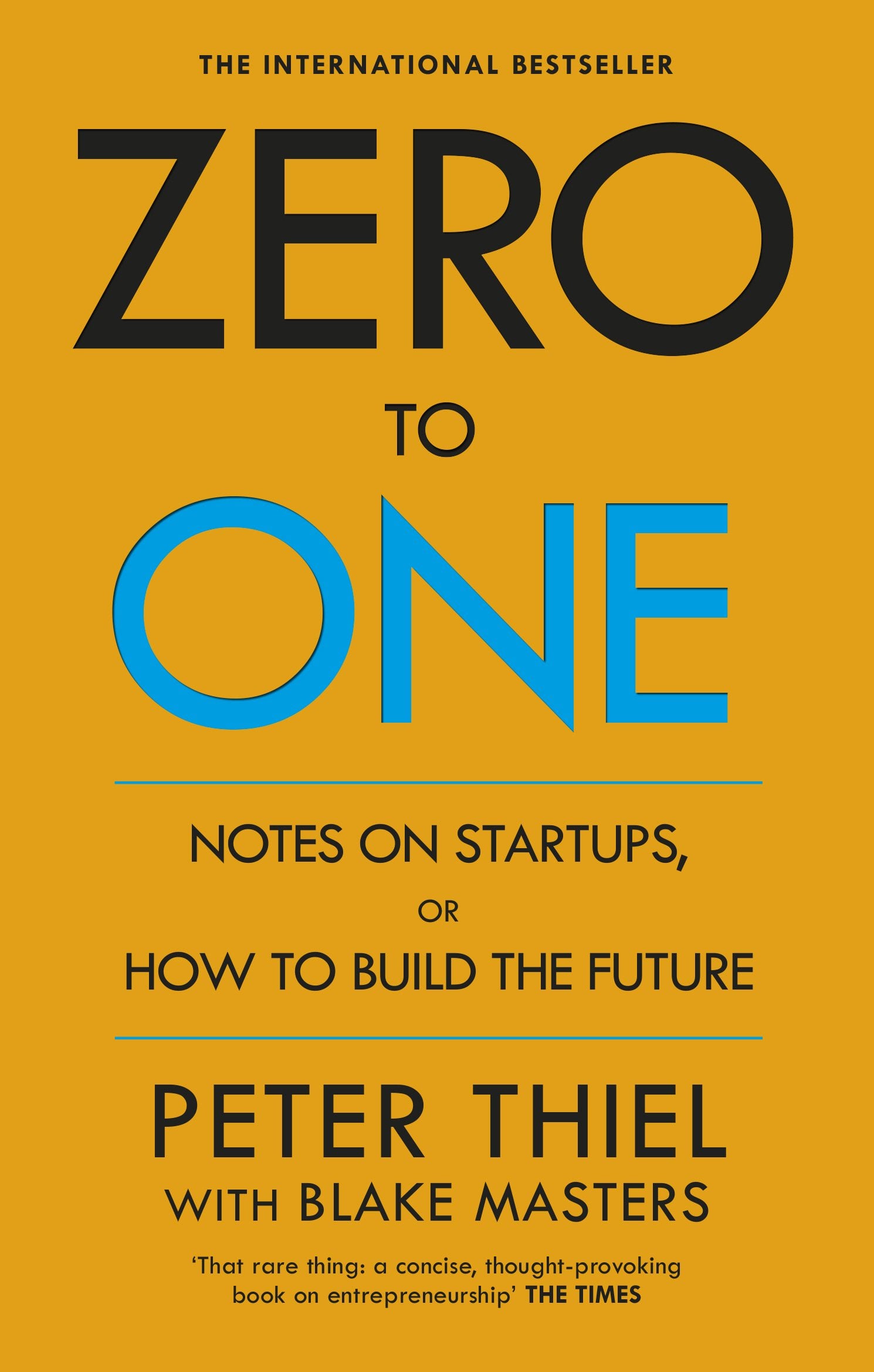 Zero to One - Cover