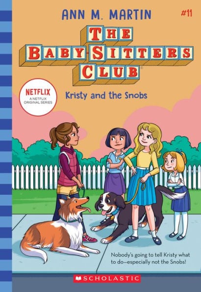 Kristy and the Snobs (The Baby-Sitters Club Series #11) - Cover