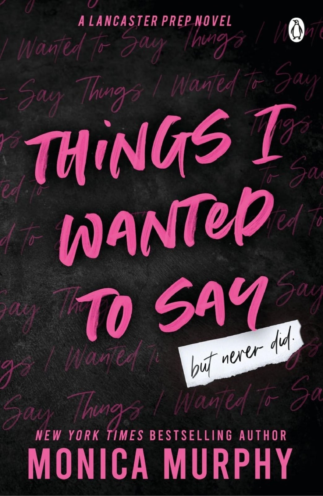 Things I Wanted To Say - Cover