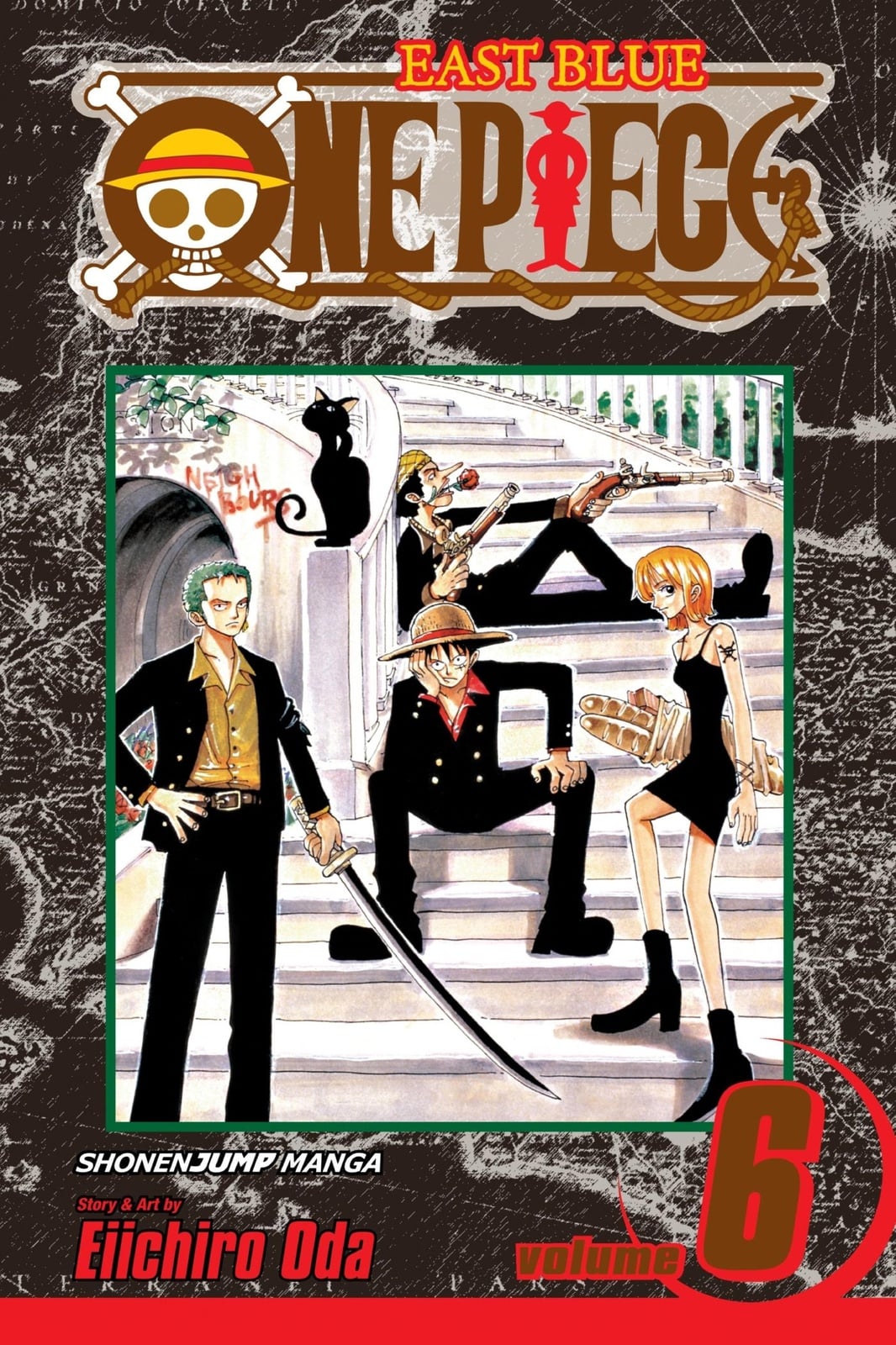One Piece, Vol. 6 - Cover