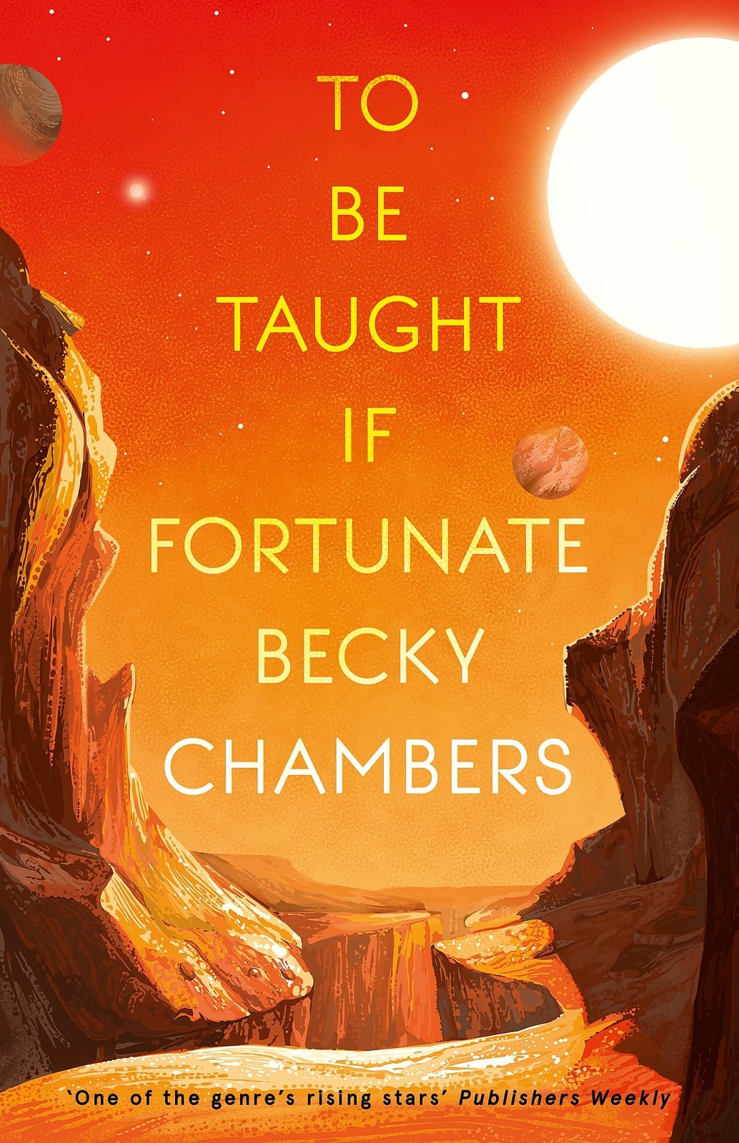 To Be Taught, If Fortunate - Cover
