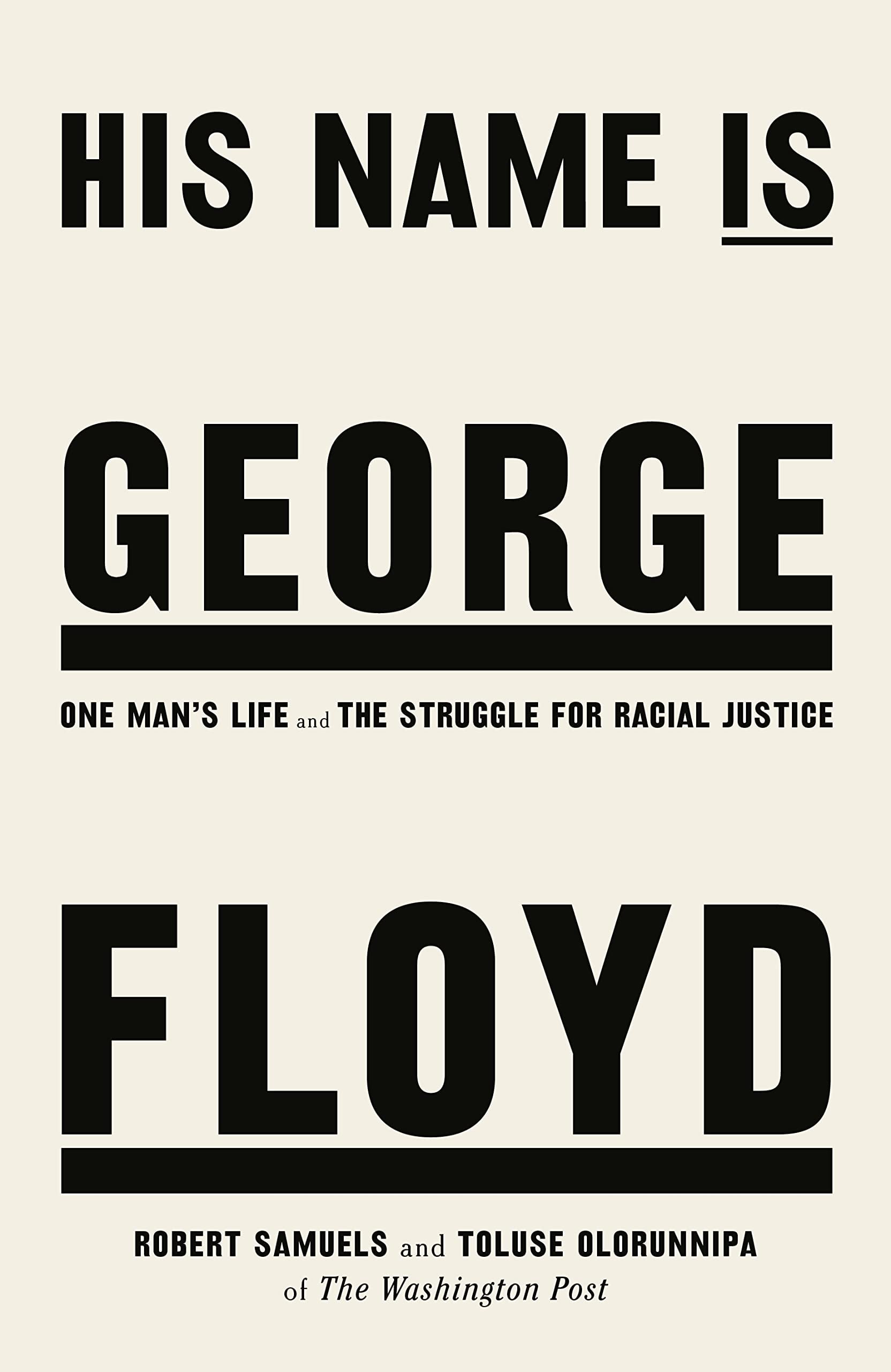 His Name Is George Floyd - Cover