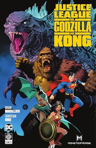 Justice League vs. Godzilla vs. Kong - Cover
