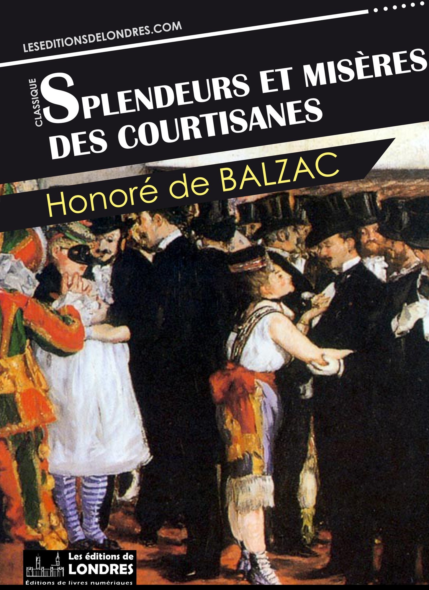 Splendeurs et misères des courtisanes - Cover