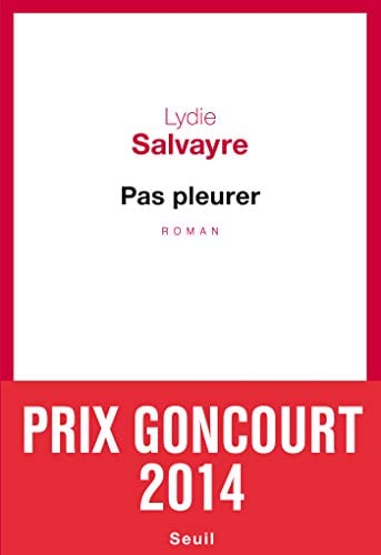 Pas pleurer - Cover