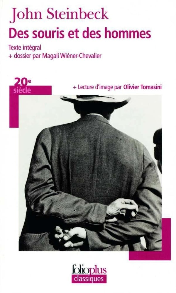Des souris et des hommes - Cover