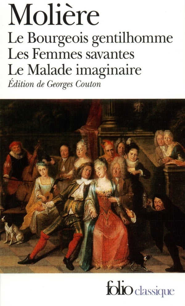 Le bourgeois gentilhomme - Cover
