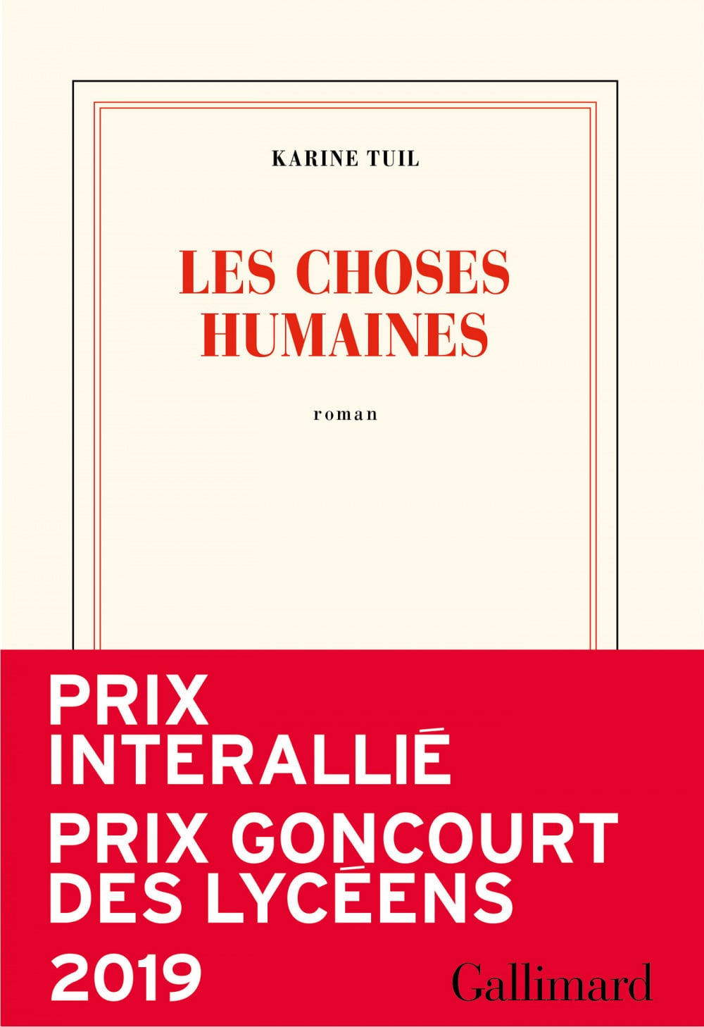 Les choses humaines - Cover