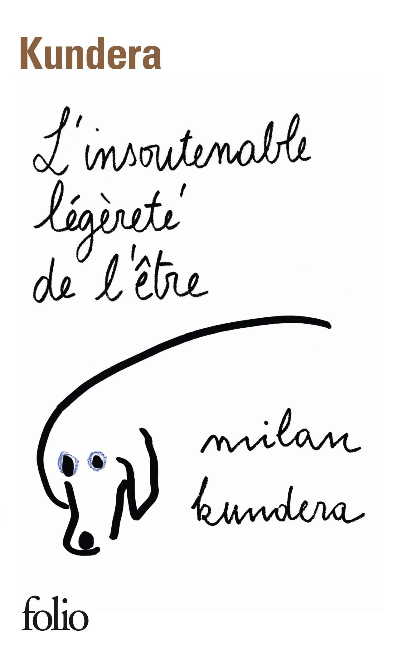 L'insoutenable légèreté de l'être - Cover