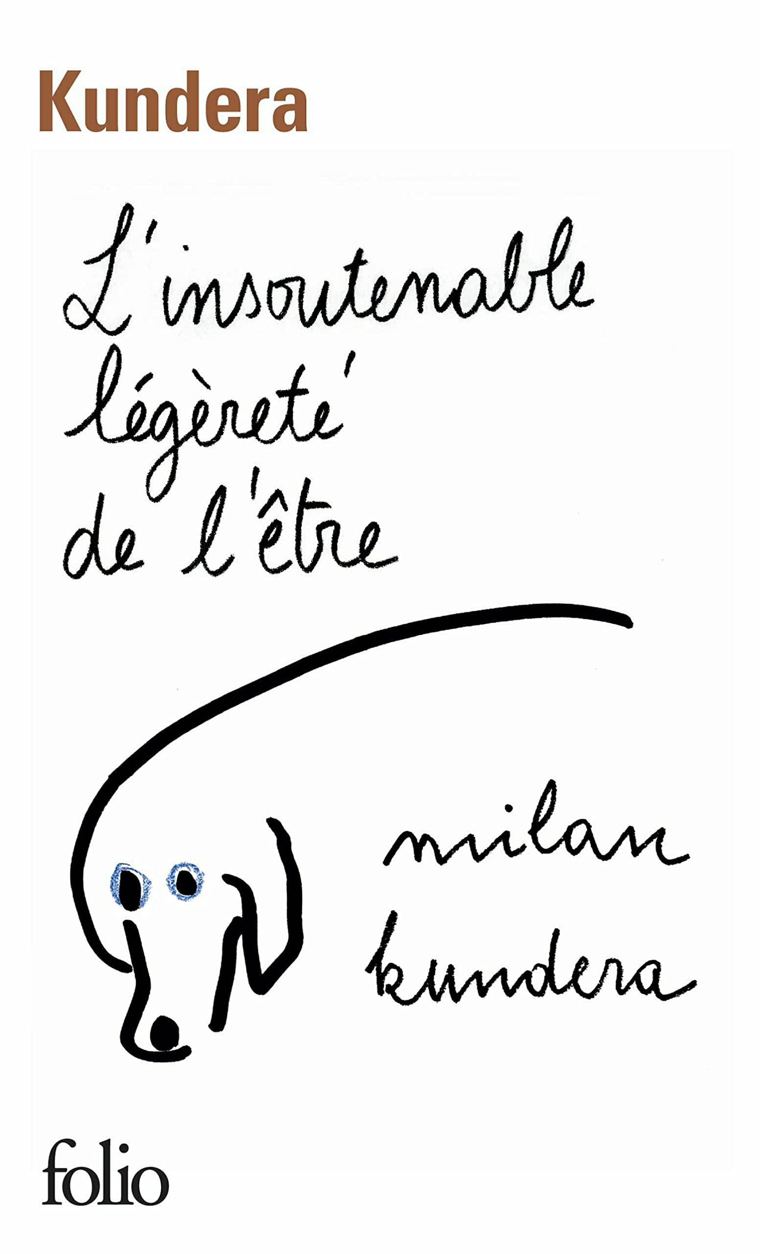 L'insoutenable légèreté de l'être - Cover