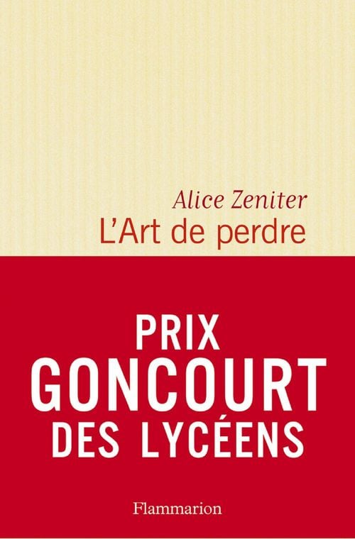 L'Art de perdre - Cover
