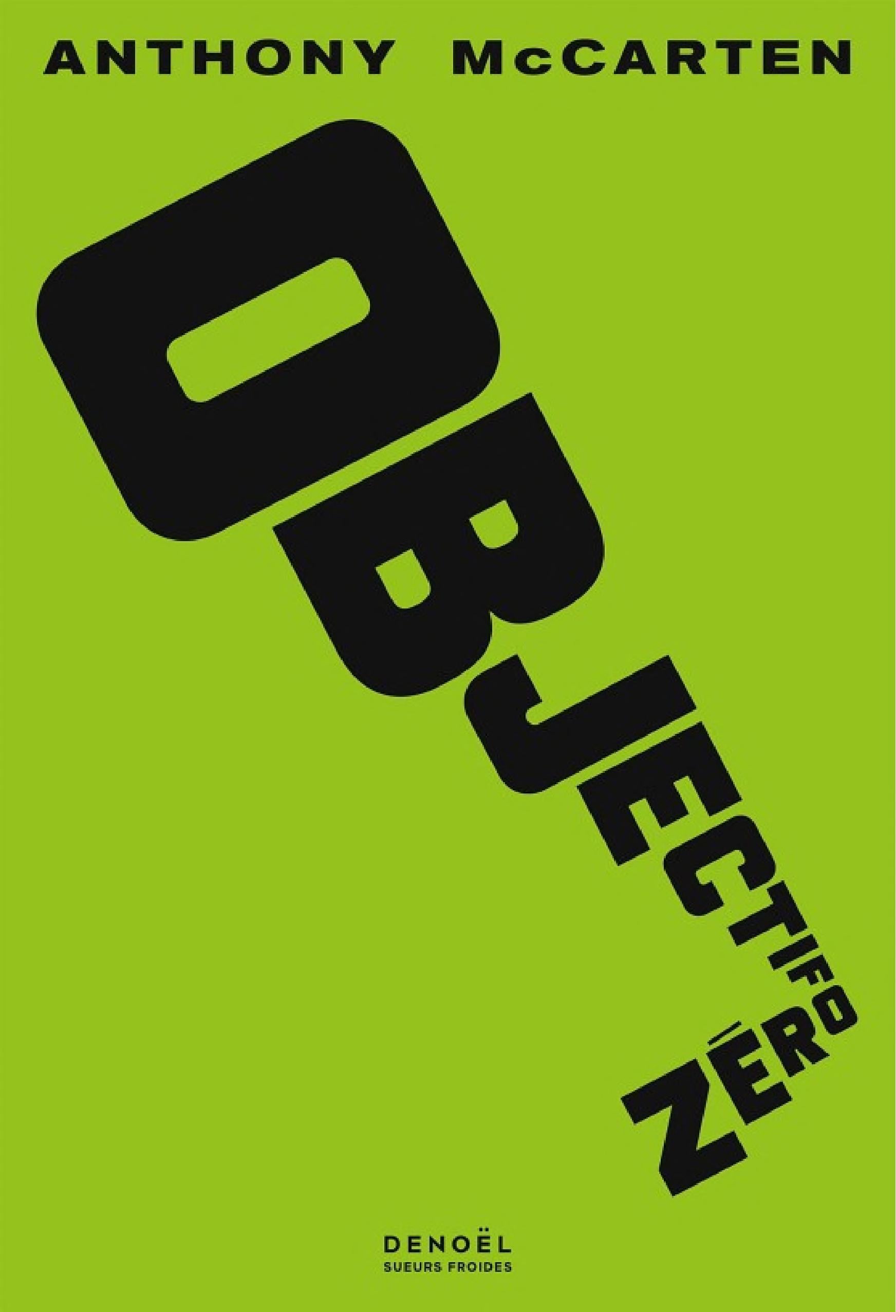 Objectif Zéro - Cover