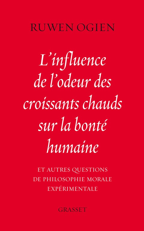 L'influence de l'odeur des croissants chauds sur la bonté humaine - Cover