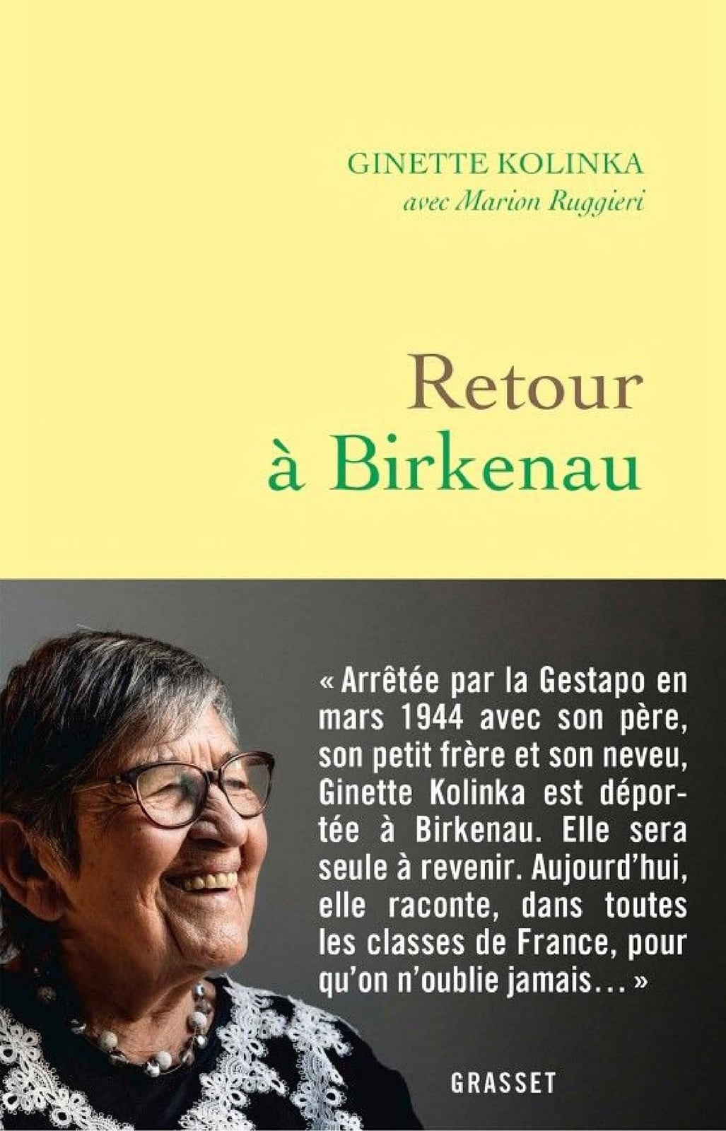 Retour à Birkenau - Cover
