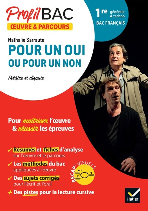 Profil - Pour un oui ou pour un non (Bac de français 2025) - Cover