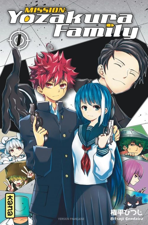 Mission: Yozakura family - Tome 1 - Cover