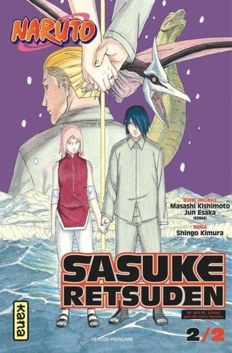 Naruto - Sasuke Retsuden - Tome 2 - Cover