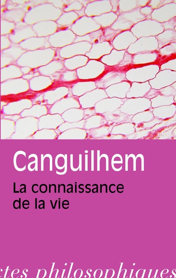 La Connaissance de la Vie (Bibliotheque Des Textes Philosophiques - Poche) (French Edition) - Cover