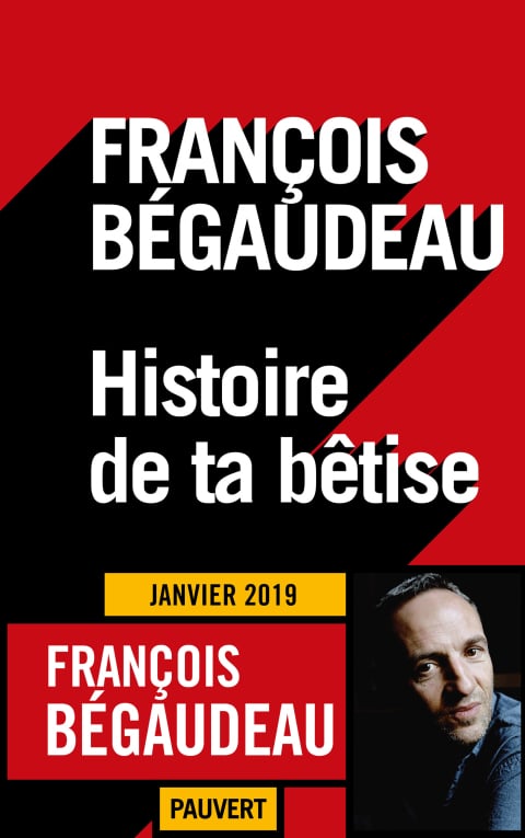 Histoire de ta bêtise - Cover