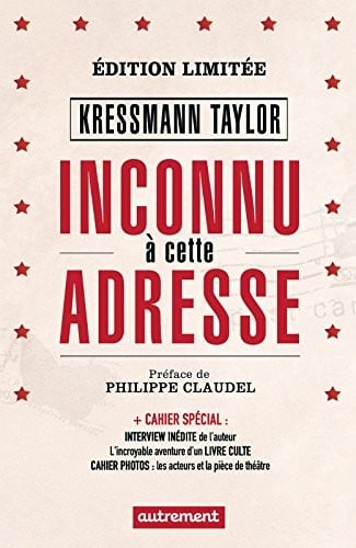 Inconnu à cette adresse (édition enrichie) - Cover