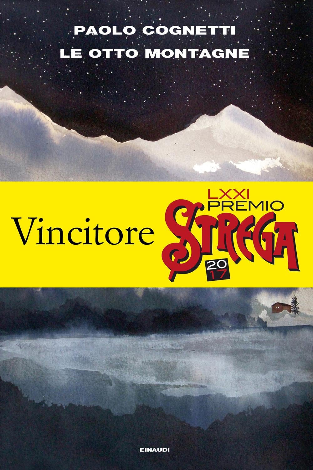 Le otto montagne - Cover