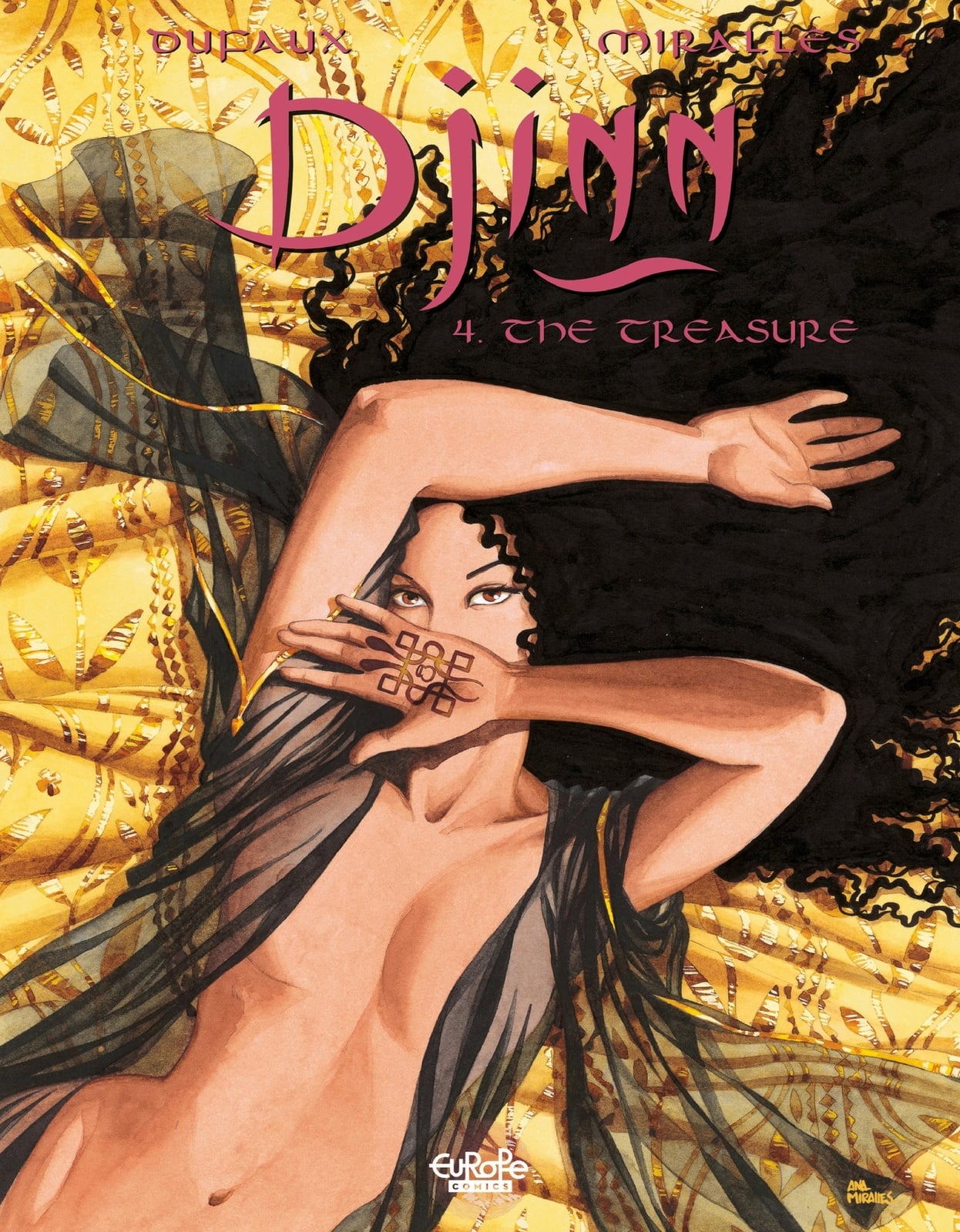 Djinn - Volume 4 - The Treasure - Cover