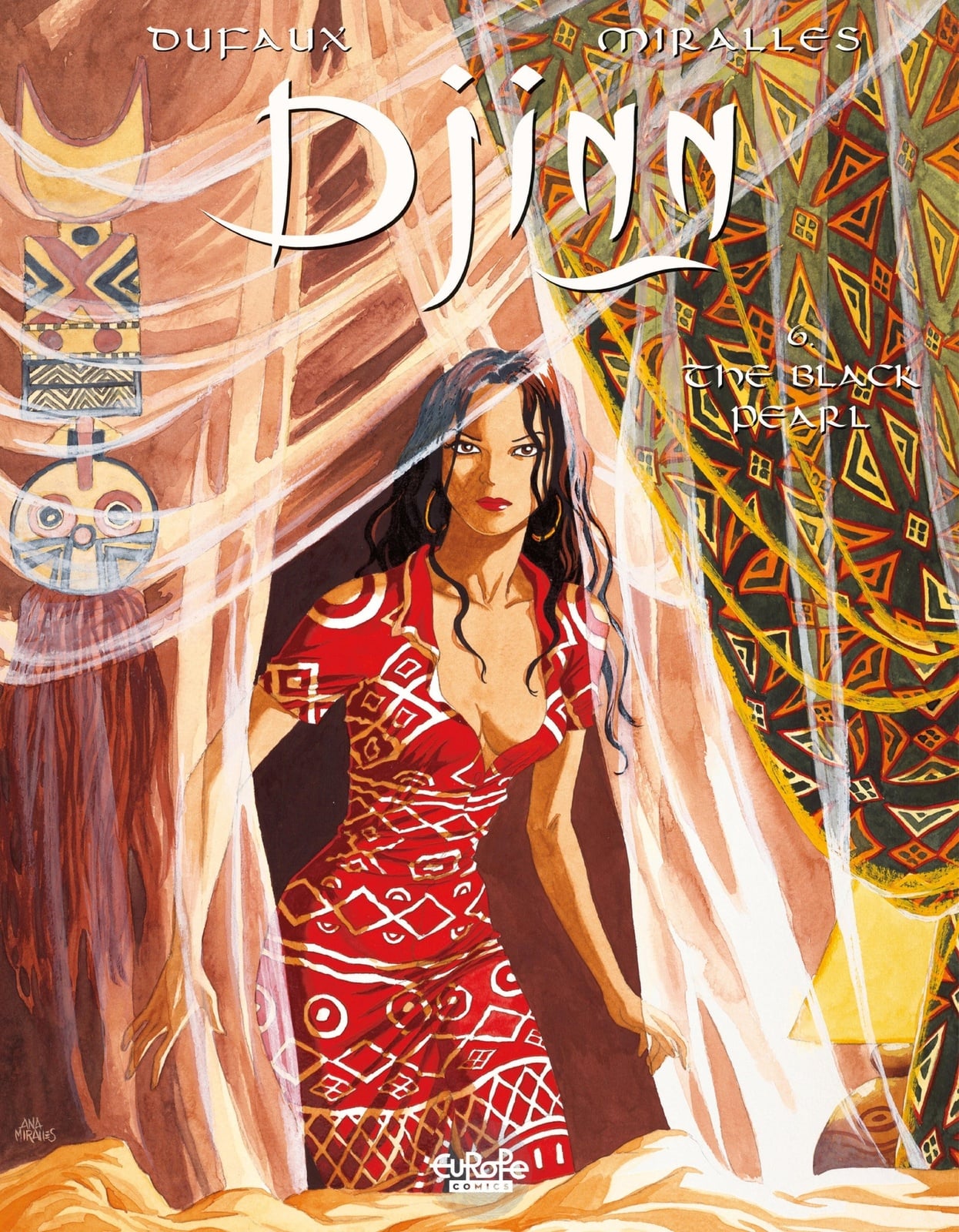 Djinn - Volume 6 - The Black Pearl - Cover