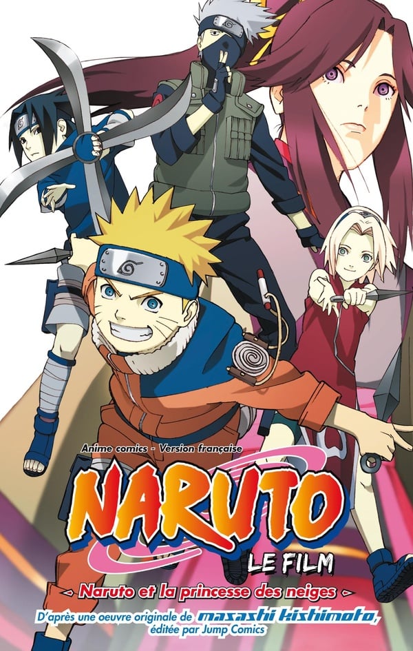 Naruto et la princesse des neiges - Cover
