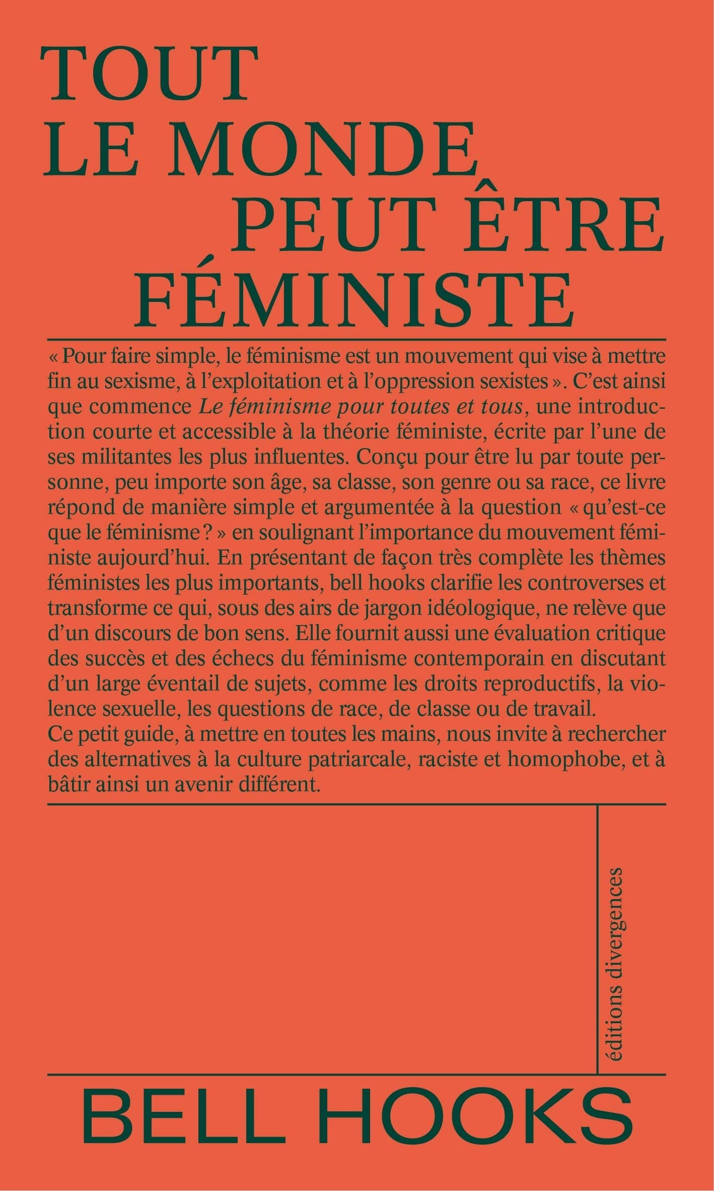 Tout le monde peut être féministe - Cover